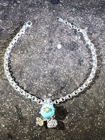 SARAH JANE BEE & HEART NECKLACE