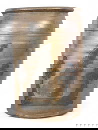 WESTERN PA OR WEST VIRGINIA STONEWARE "PEOPLE" JAR