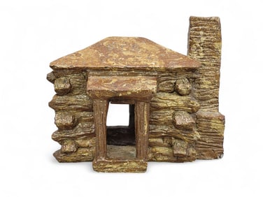 OHIO SEWER TILE LOG CABIN