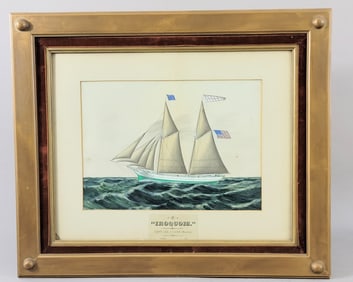 PORTRAIT OF THE GREAT LAKES VESSEL "IROQUOIS"