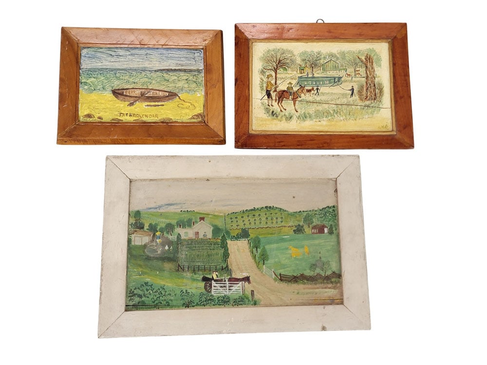 THREE PAINTINGS BY EARL HASTINGS BEYMER (OHIO, 1890-1975) (1 of 4)