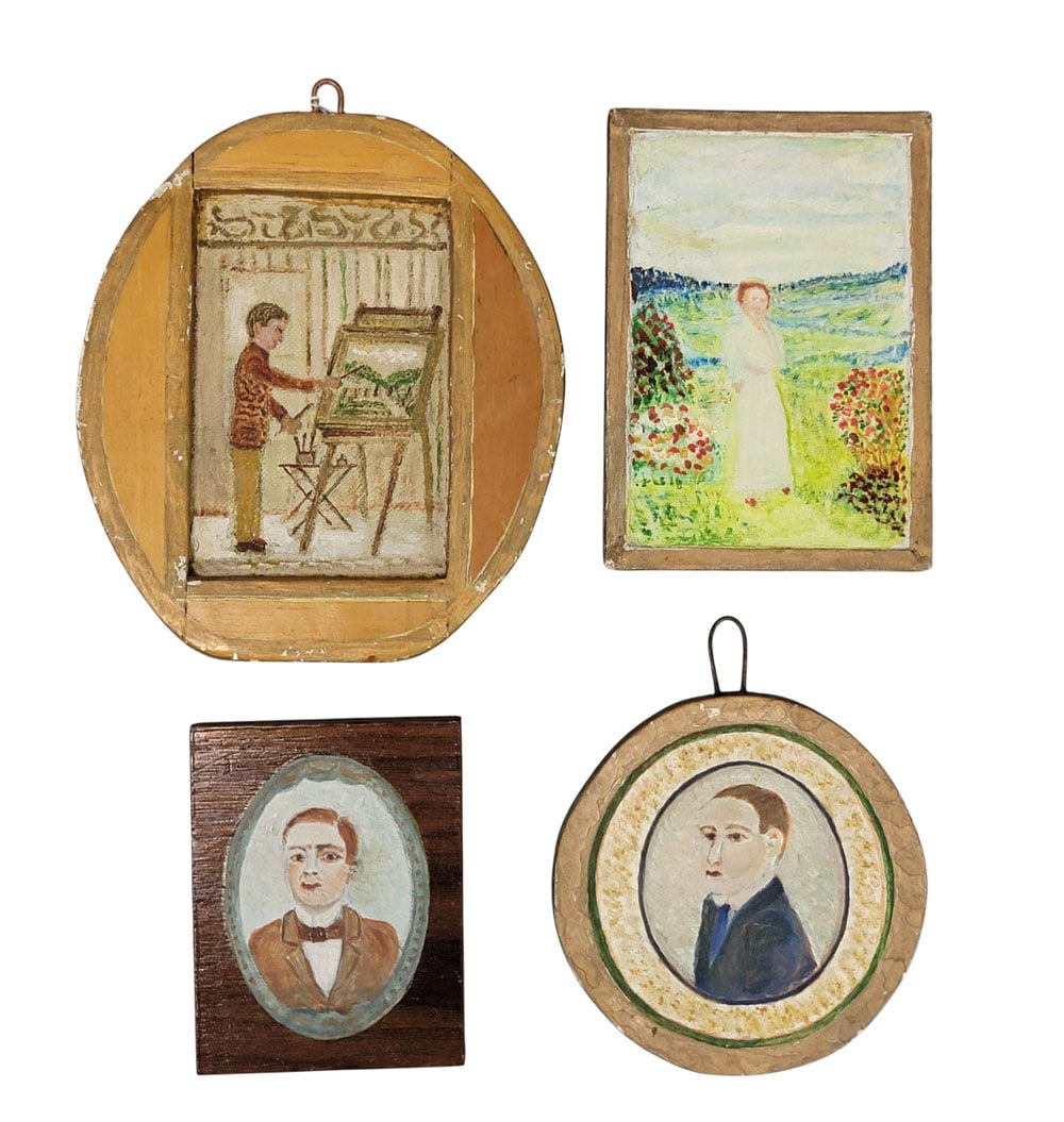 FOUR PAINTINGS BY EARL HASTINGS BEYMER (OHIO, 1890-1975) (1 of 2)