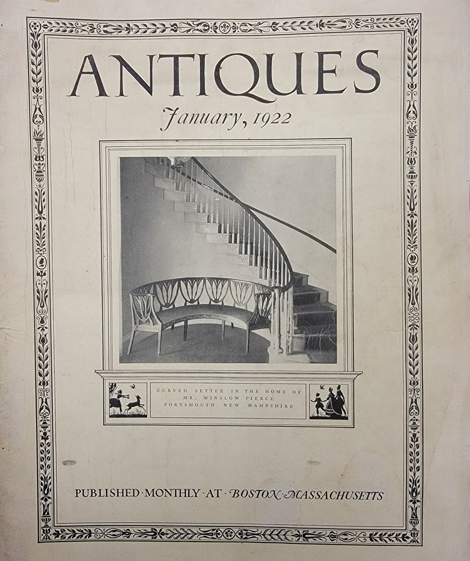 THE MAGAZINE ANTIQUES, 1922-2023: Believed to be complete from inception through 2023, with a few issues from 2024. Earlier issues are in ringed binders and later issues are in magazine boxes (there are several dozen binders and boxes