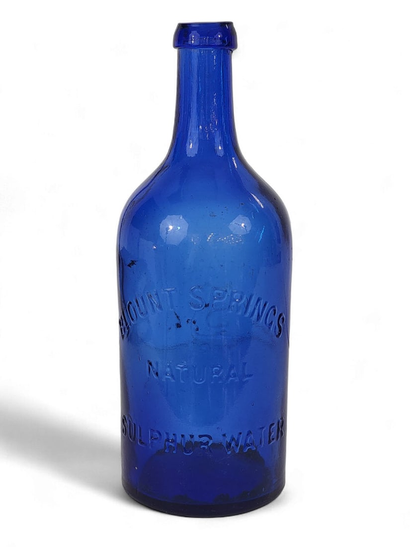 BLOUNT SPRINGS (ALABAMA) SULPHUR WATER BOTTLE (1 of 5)