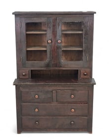 CHILD'S STEP-BACK CUPBOARD