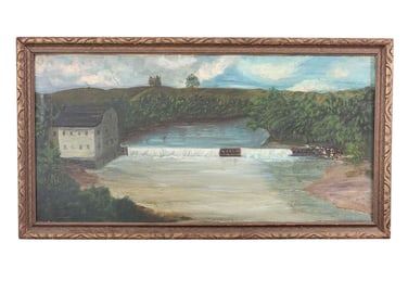 PRIMITIVE LANDSCAPE OF MILL DAM