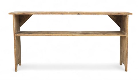 COUNTRY PRIMITIVE BUCKET BENCH