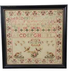 CANADIAN SAMPLER WITH CATS