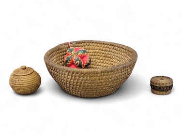 THREE BASKETS