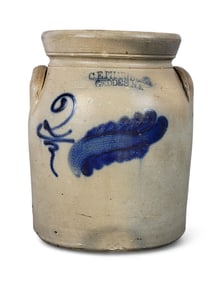 C.E. PHARIS STONEWARE JAR