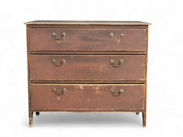 PAINTED CHEST OF DRAWERS