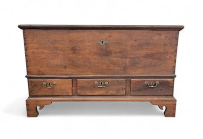 PENNSYLVANIA CHIPPENDALE BLANKET CHEST