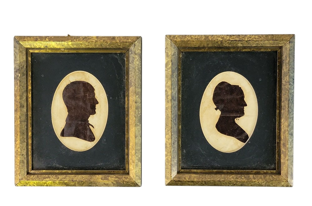 PAIR OF SILHOUETTES (1 of 5)