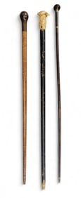 THREE WALKING STICKS