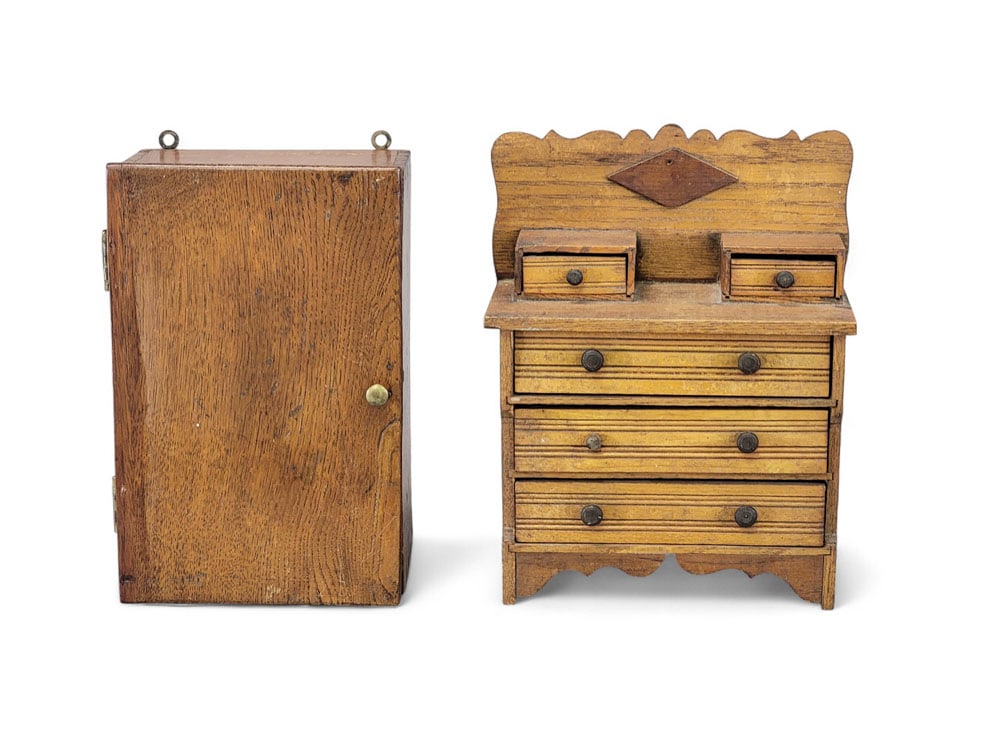 DOLL DRESSER AND WALL BOX (1 of 10)