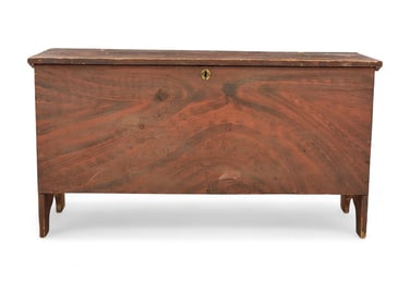 GRAIN PAINTED BLANKET CHEST