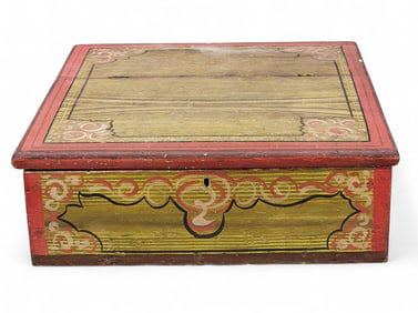 PAINT DECORATED LAP DESK