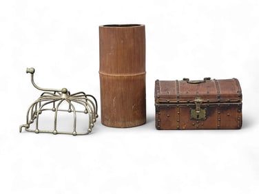 THREE PIECES OF DECOR