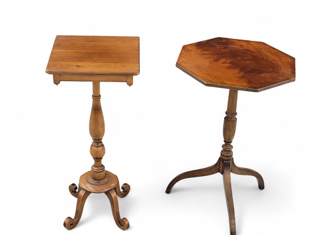 TWO CANDLESTANDS (1 of 4)