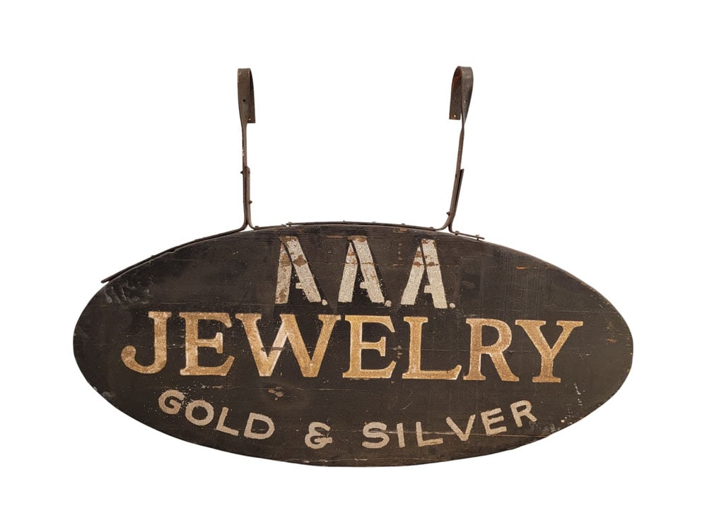 JEWELER'S TRADE SIGN (1 of 7)