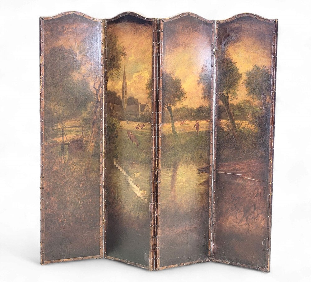 PAINTED FOLDING SCREEN (1 of 5)