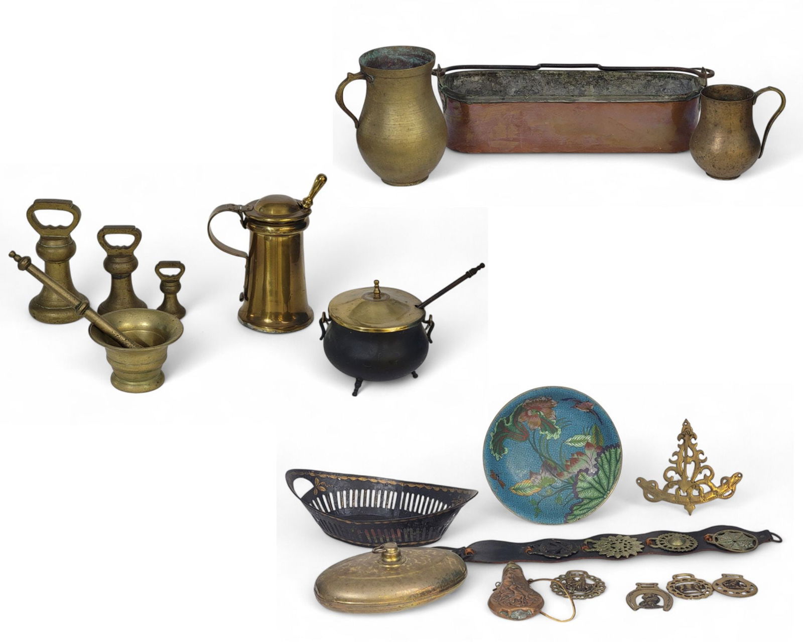 COLLECTION OF COPPER AND BRASS (1 of 15)