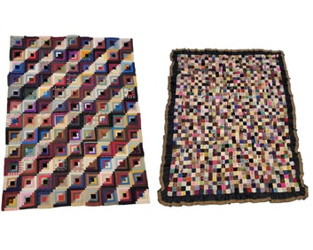 TWO QUILT TOPS
