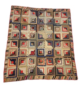 LOG CABIN SUMMER QUILT