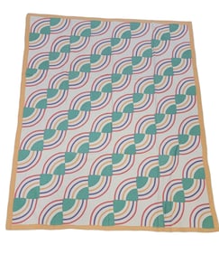 FAN/CHAIN APPLIQUE QUILT