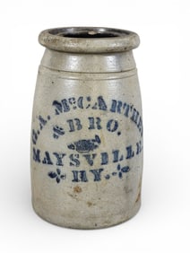 KENTUCKY STONEWARE CANNING JAR