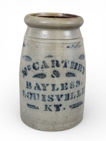 KENTUCKY STONEWARE CANNING JAR