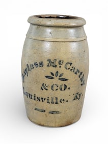 KENTUCKY STONEWARE CANNING JAR