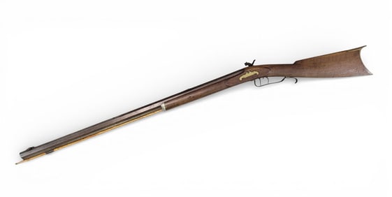 EARLY MANSFIELD, OHIO PERCUSSION RIFLE