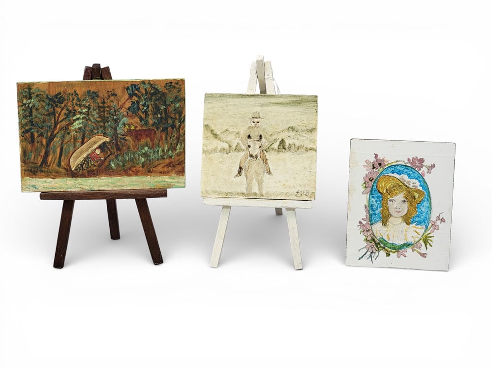 THREE PAINTINGS BY EARL HASTINGS BEYMER (OHIO, 1890-1975) (1 of 14)