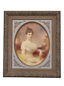 GEORGE C. EICHBAUM (MISSOURI, 1837-1919), PORTRAIT OF MARY GENTRY CLONEY