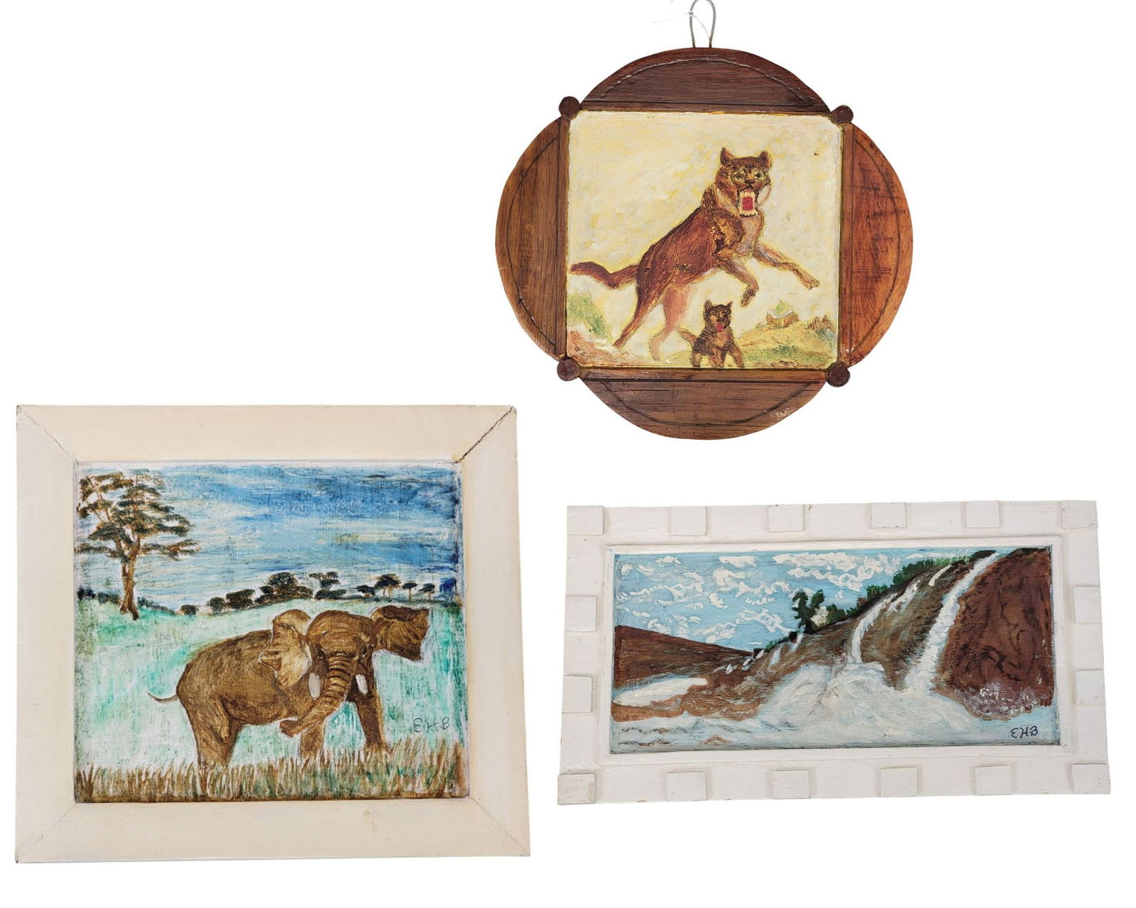 FOUR PAINTINGS BY EARL HASTINGS BEYMER (OHIO, 1890-1975) (1 of 16)