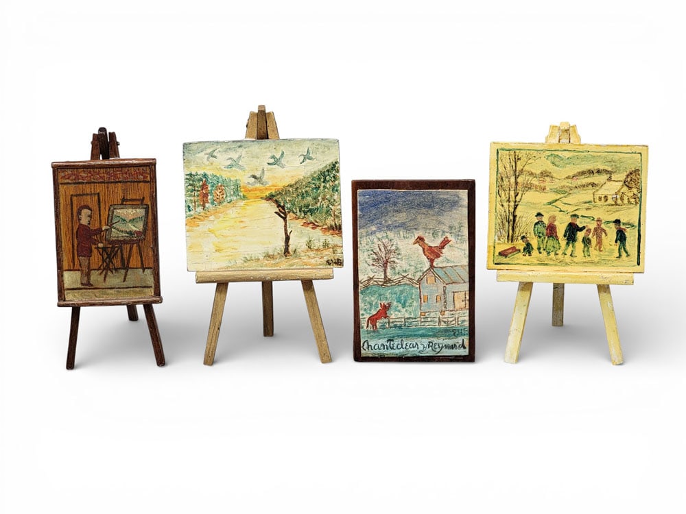 FOUR PAINTINGS BY EARL HASTINGS BEYMER (OHIO, 1890-1975) (1 of 10)