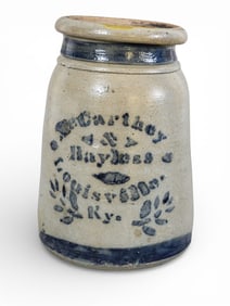KENTUCKY STONEWARE CANNING JAR