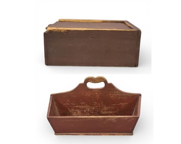 SLIDE-LID BOX AND CUTLERY TRAY