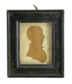 SILHOUETTE OF A SHOEMAKER