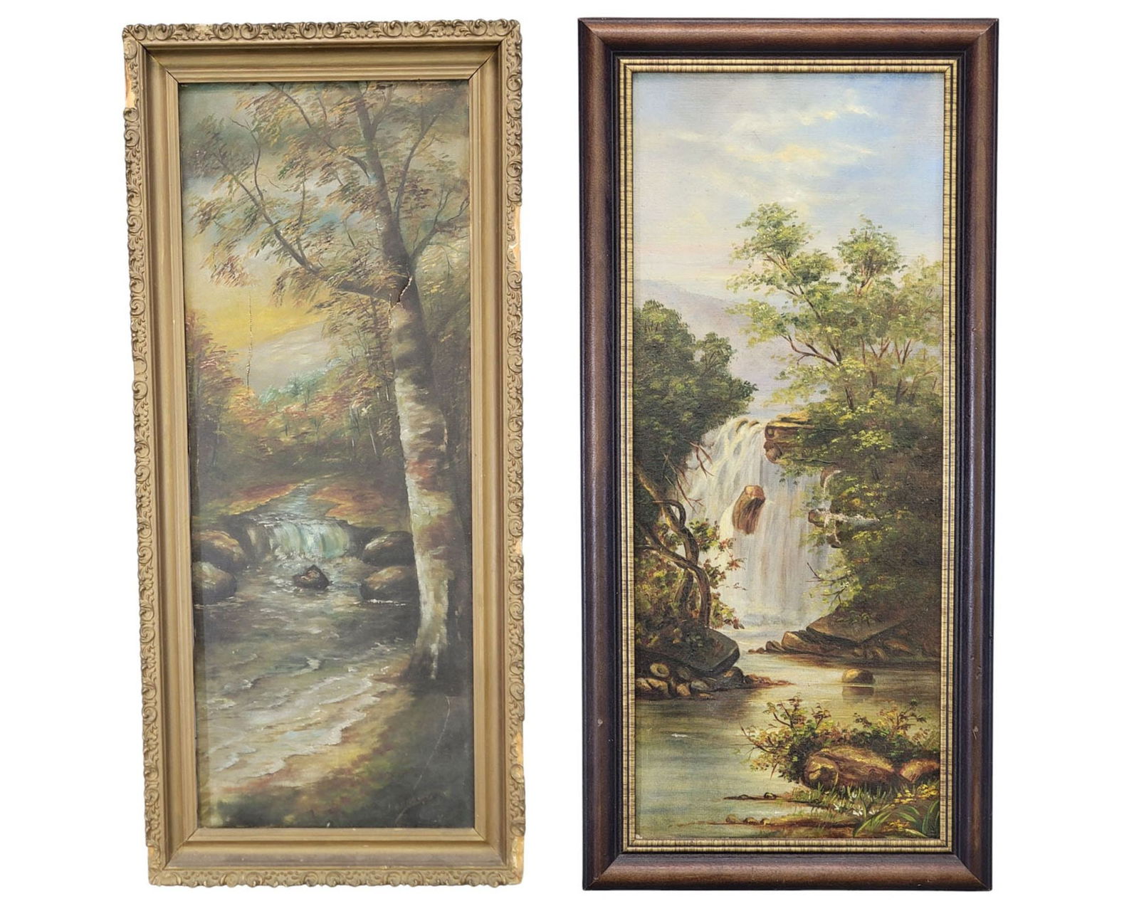 TWO FOREST LANDSCAPES, ONE SIGNED (1 of 13)