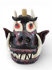 BEN WATFORD DEVIL FACE JUG