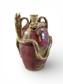 NORTH COLE POTTERY SERPENT JUG