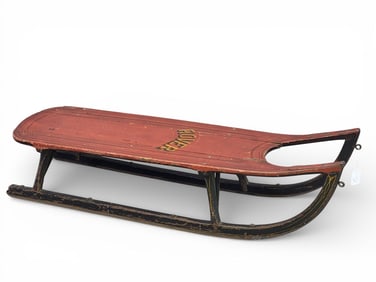 DECORATED SLED