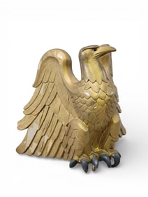 CARVED ARCHITECTURAL EAGLE
