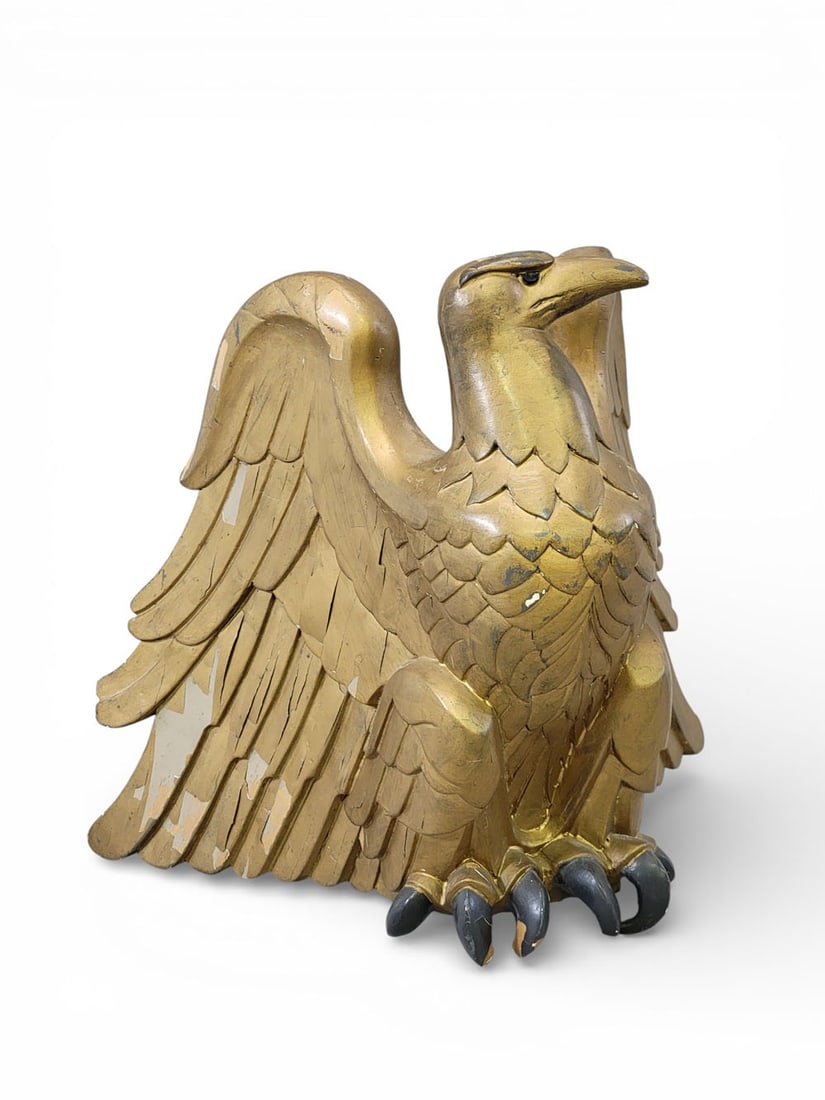 CARVED ARCHITECTURAL EAGLE (1 of 5)