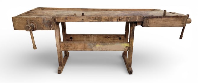 C. CHRISTIANSEN CARPENTRY WORKBENCH