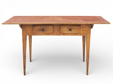 DECORATED WORK TABLE