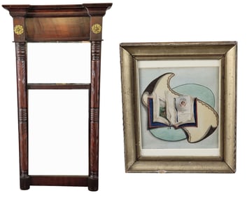 CLASSICAL MIRROR & WATERCOLOR