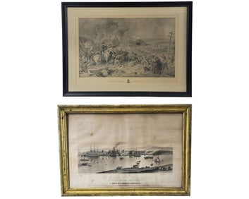 TWO US MILITARY PRINTS